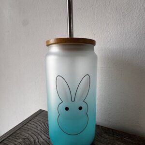 Water Bottle with Straw